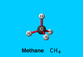Molecola di metano